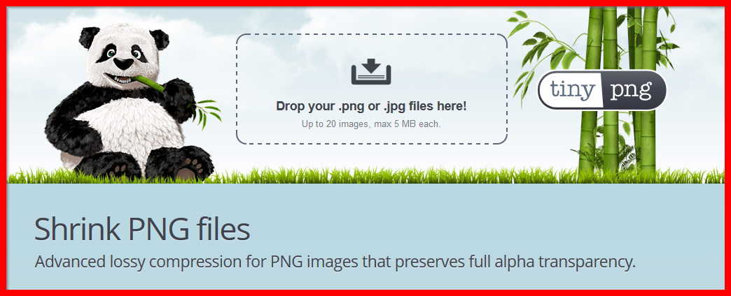 TinyPNG website