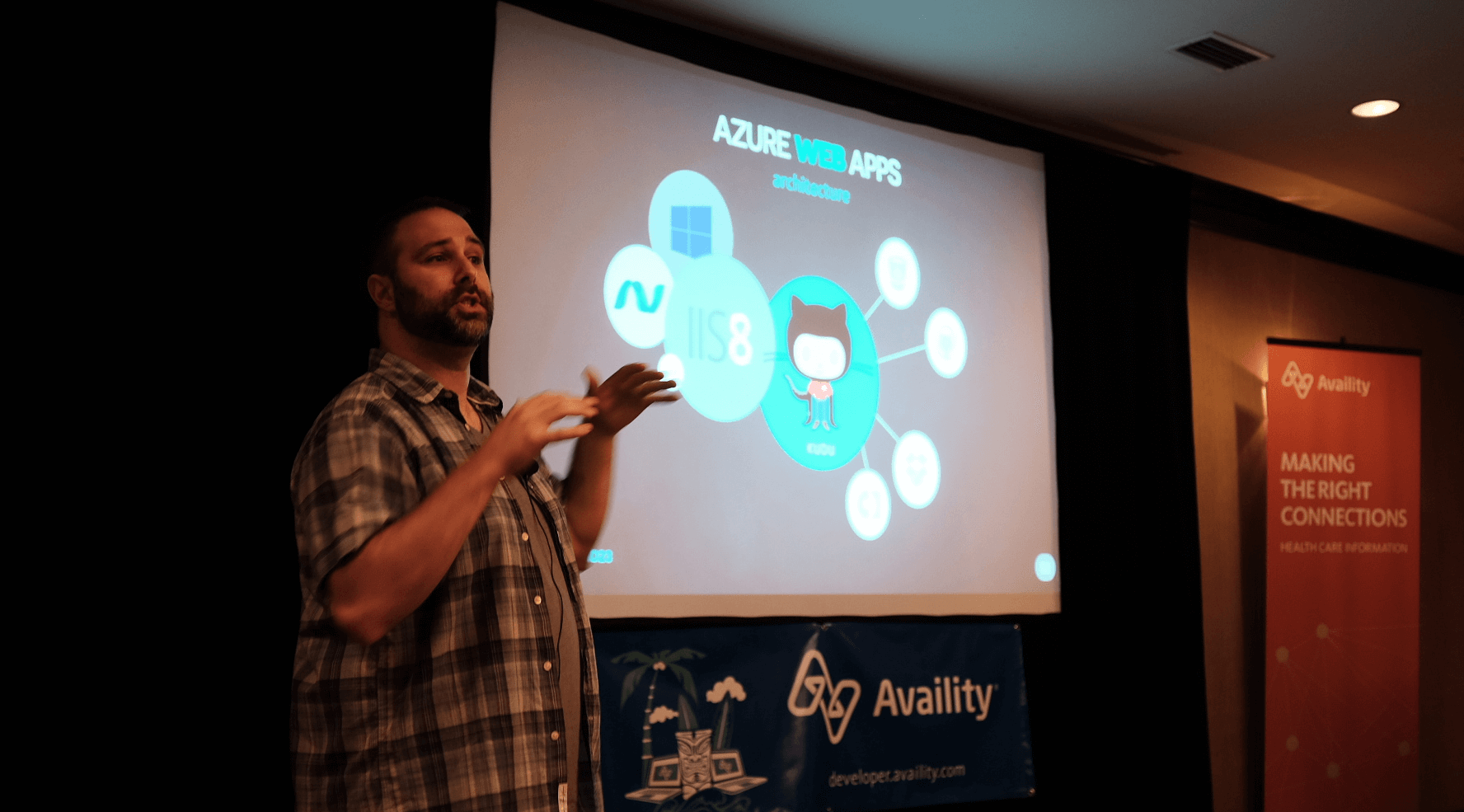 Nik Molnar's session on Azure Sites
