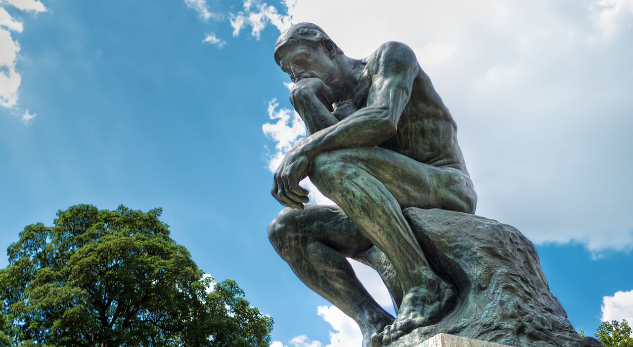 the thinker image