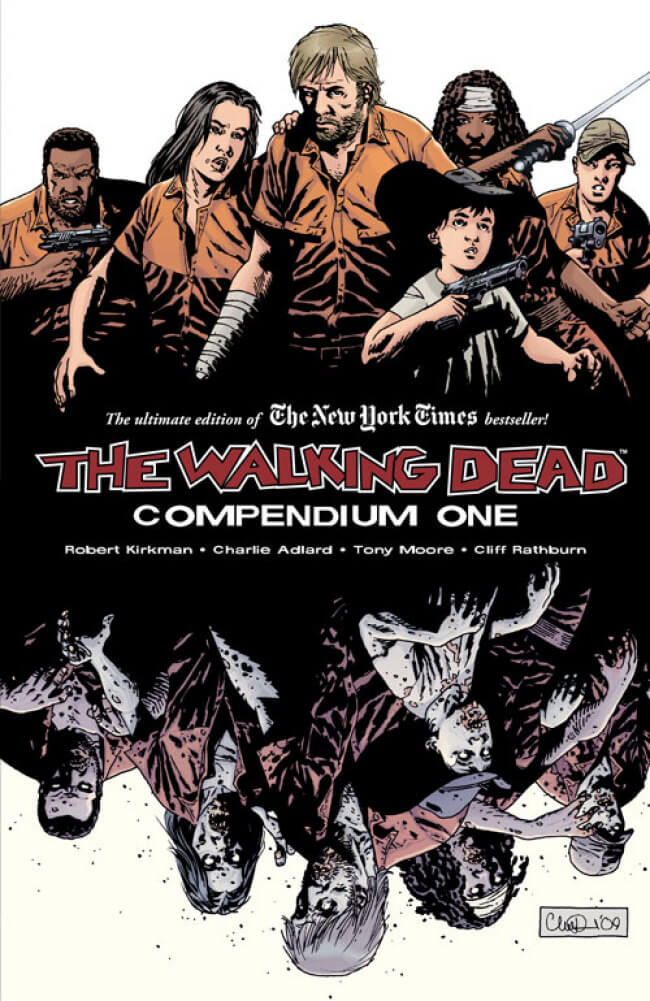 walking dead compendium one cover